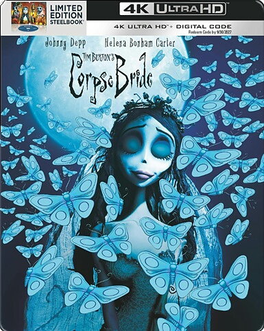 Corpse Bride - Limited Edition Steelbook (BLU-RAY 4K ULTRA HD)