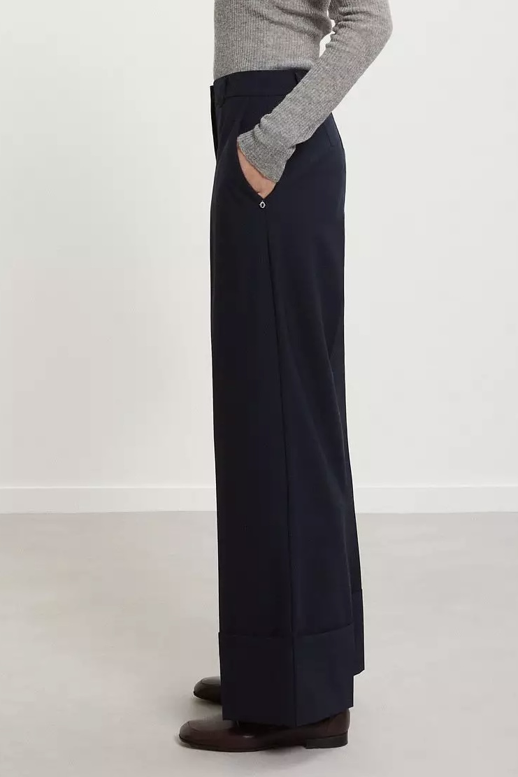 OttodÁme - Straight Trousers Black - 3