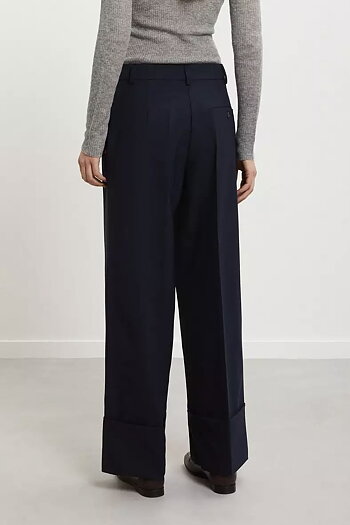 OttodÁme - Straight Trousers Black