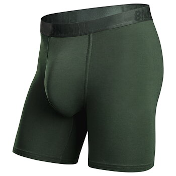 CLASSIC ICON BOXER BRIEF SOLID - DUFFLE GREEN