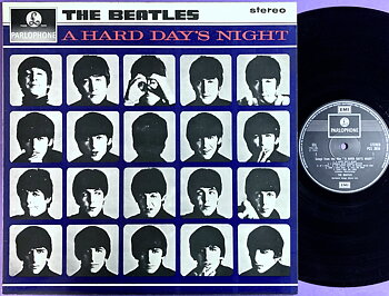 BEATLES - A hard day´s night UK stereo LP 1964