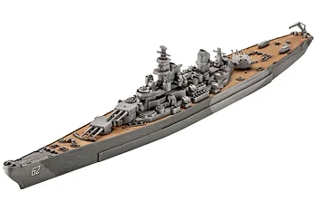 Modellset: Slagskepp USS New Jersey 1/1200