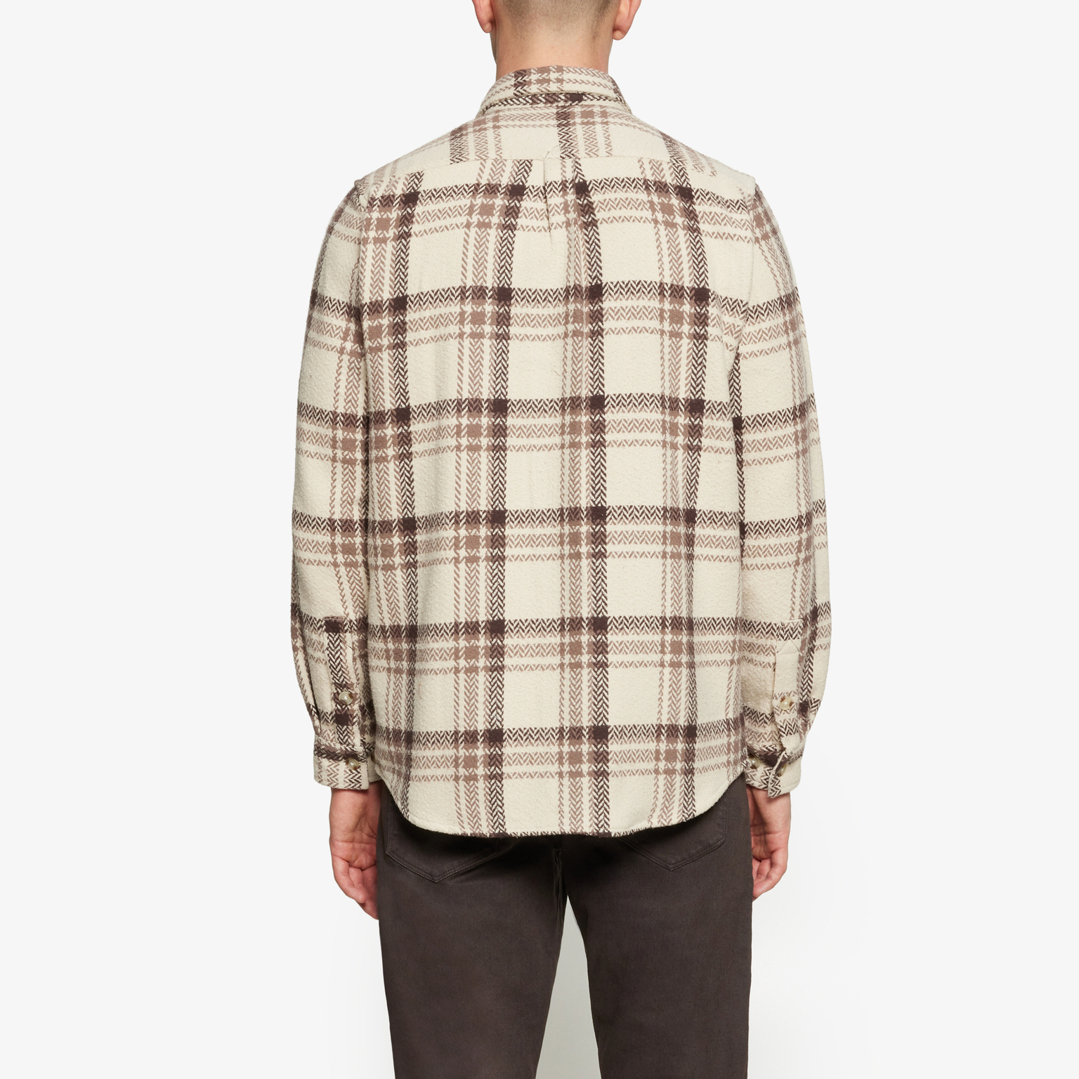 Signal - Benny Check Overshirt - Brown Bark - 2
