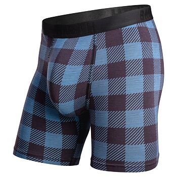 CLASSIC ICON BOXER BRIEF PRINT -  BUFFALO CHECK-FOG