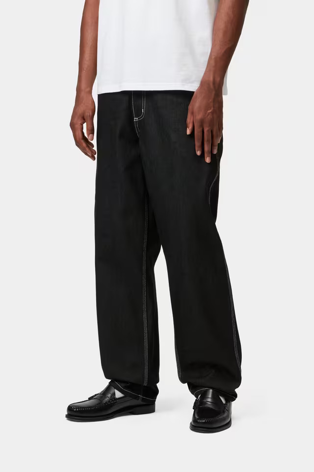 Carhartt WIP Simple Pant Black One Wash Jeans - 3