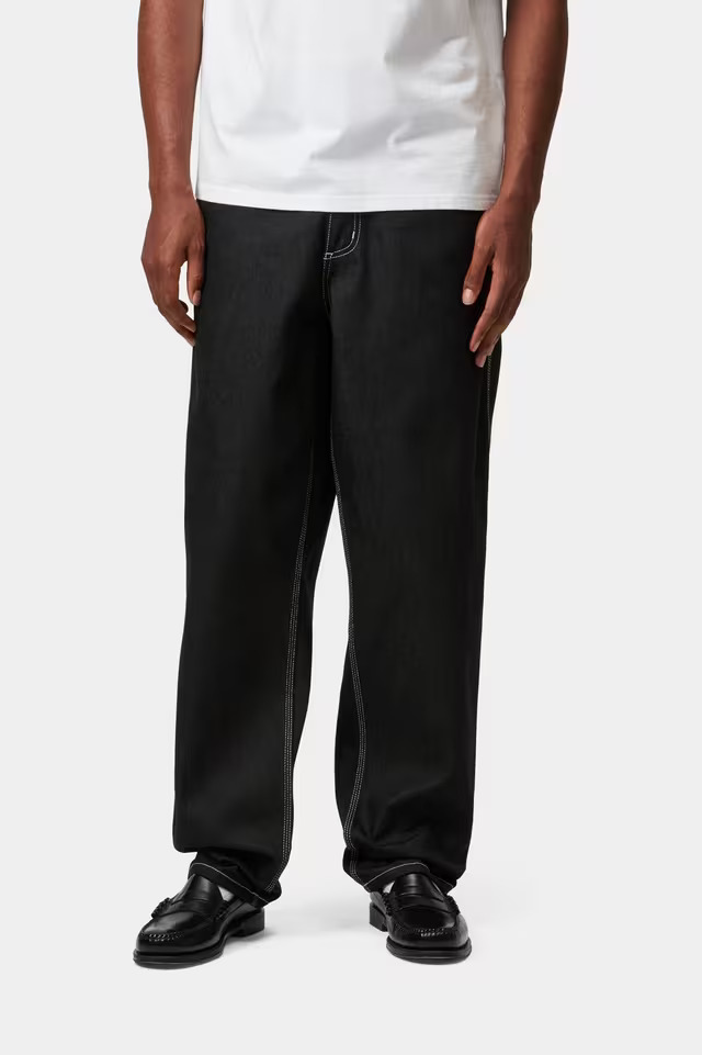 Carhartt WIP Simple Pant Black One Wash Denim Boardwalk Surf