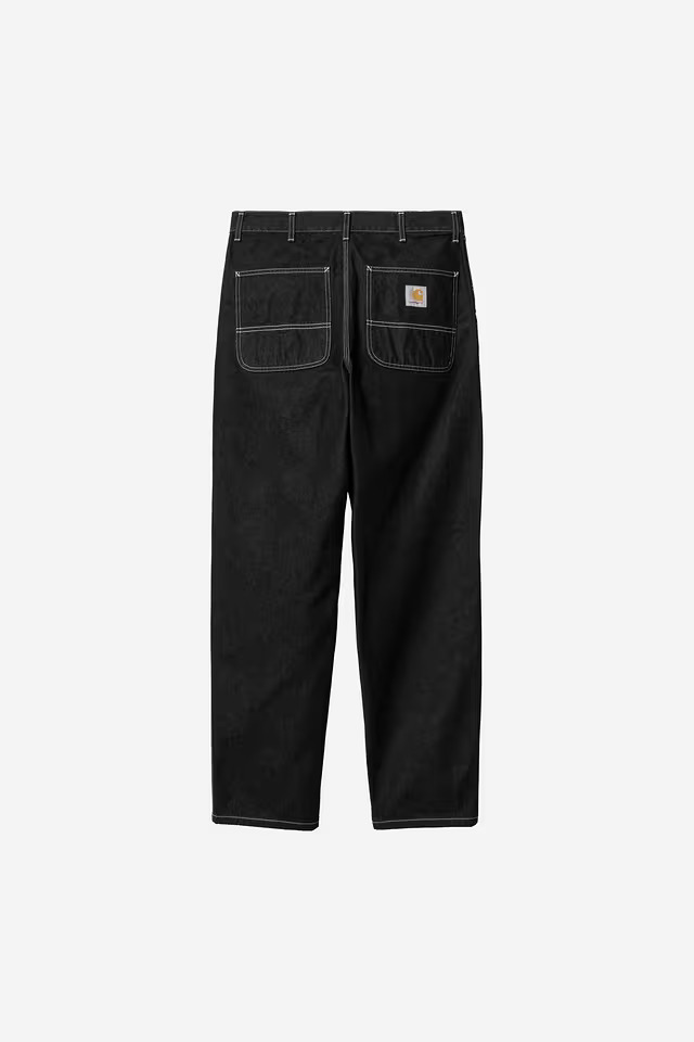 Carhartt WIP Simple Pant Black One Wash Denim - Boardwalk Surf
