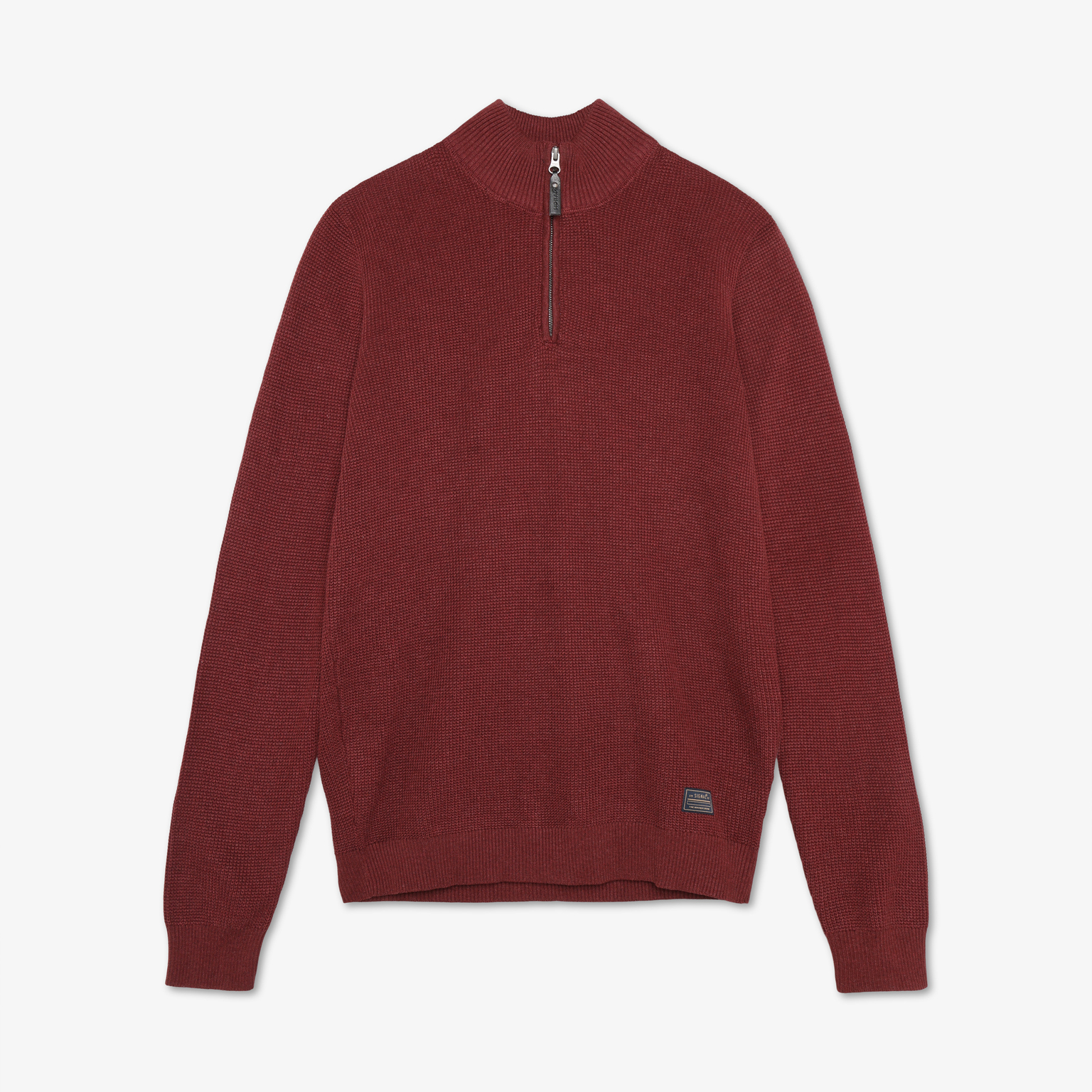Signal - Keanu Structure Knit - Cherry Chocoalte Melange