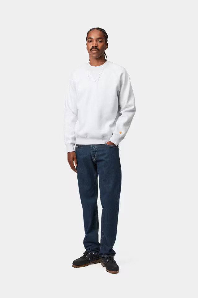 Carhartt WIP Klondike Jeans Blue Stone Washed - 4