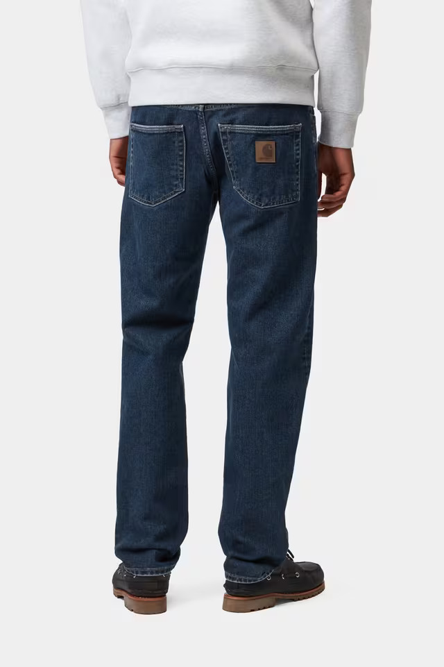 Carhartt WIP Klondike Jeans Blue Stone Washed - 2