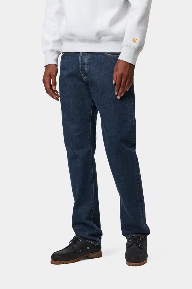 Carhartt WIP Klondike Jeans Blue Stone Washed - 3