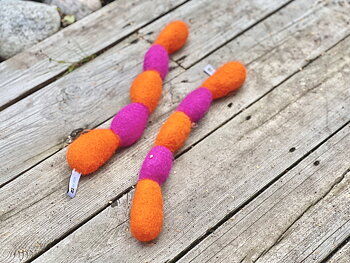 Poppip 5 - Rosa & Orange