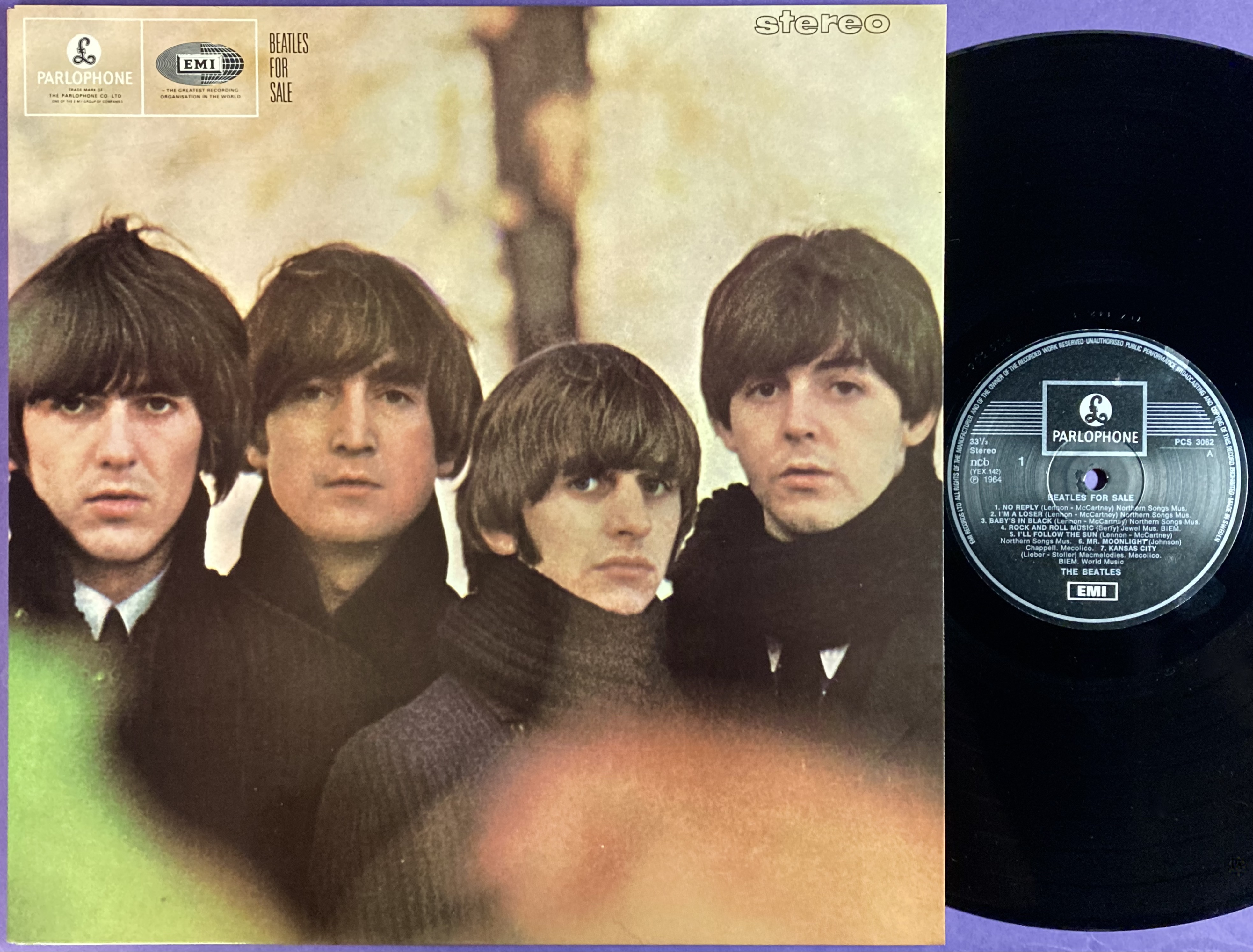BEATLES - For sale Swe LP 1964