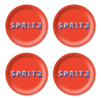 Coasters set/4 Spritz orange