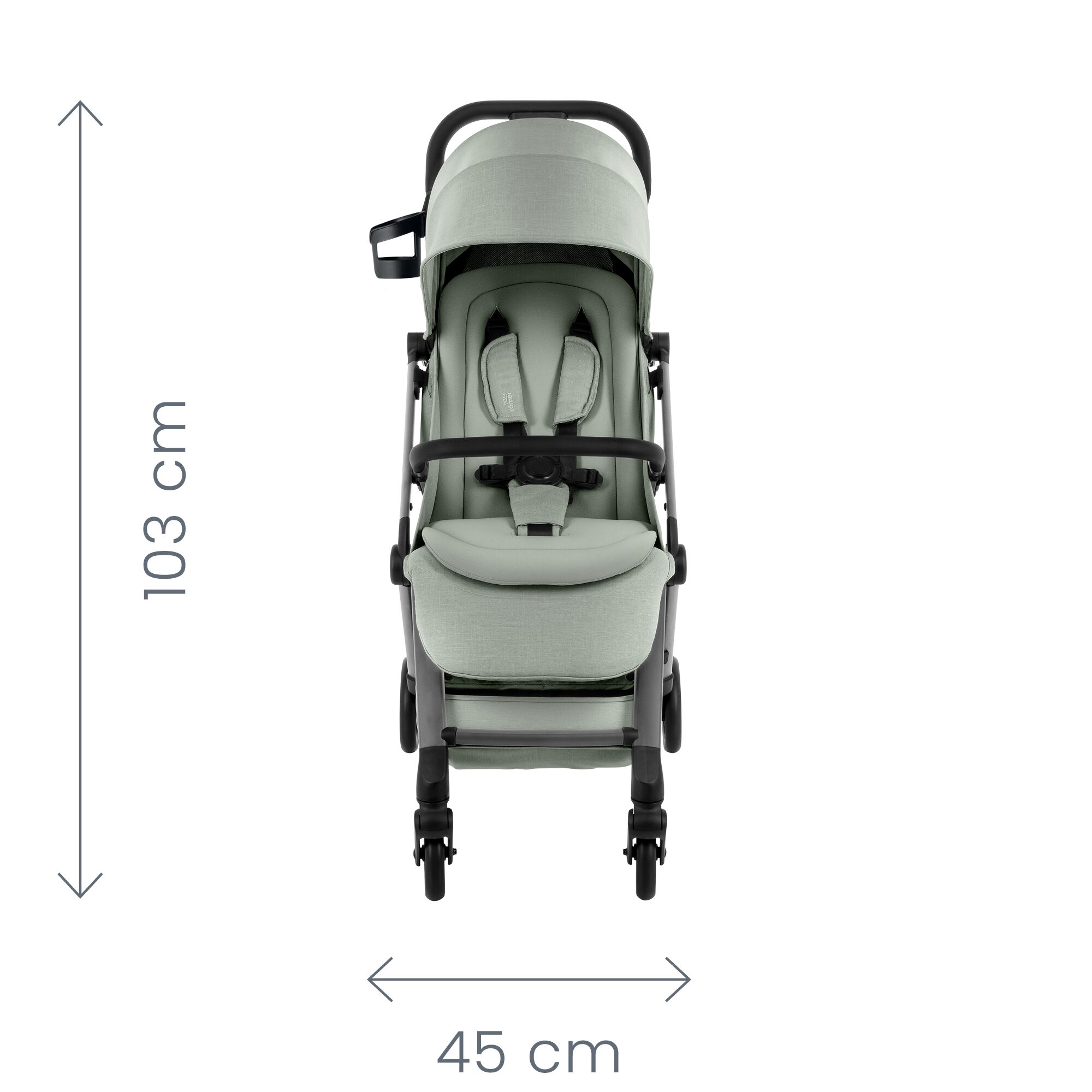 Britax Flylite - Sage Green - 2