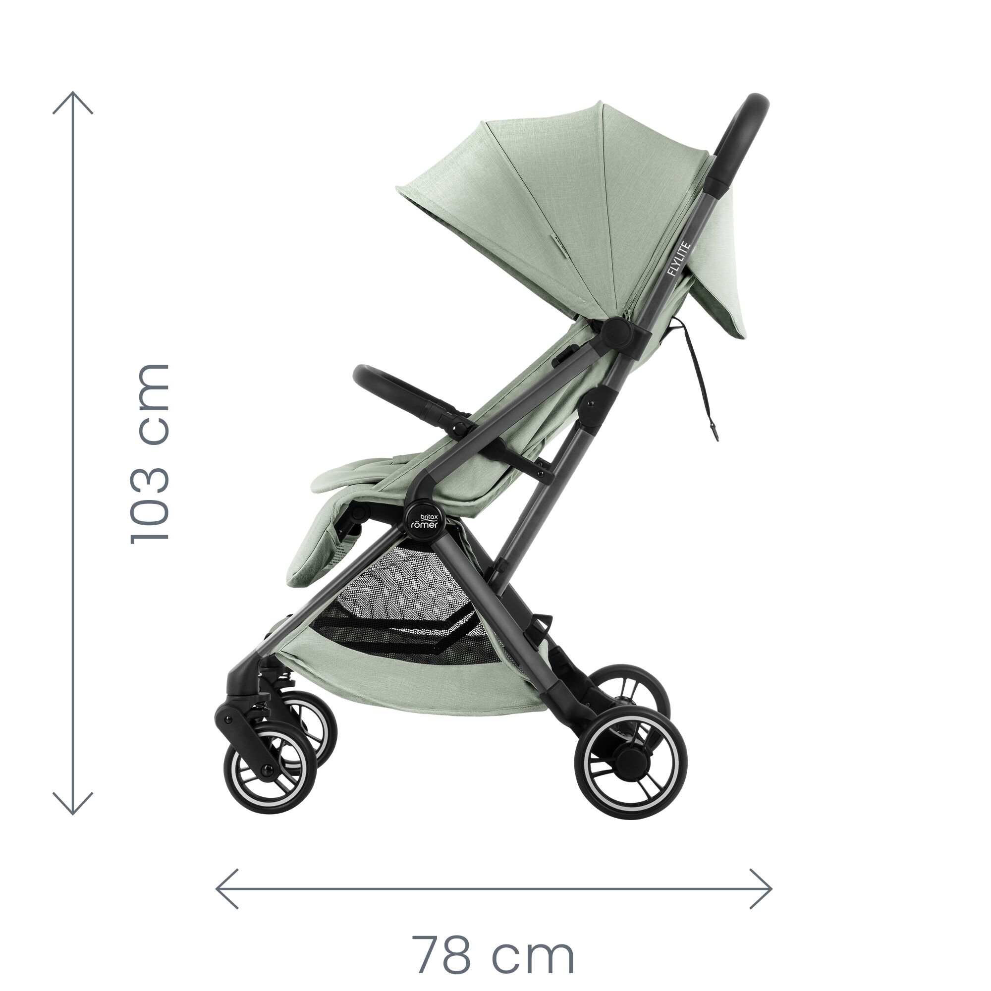 Britax Flylite - Sage Green - 3