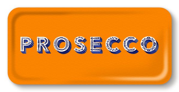 Tray Prosecco satsuma orange