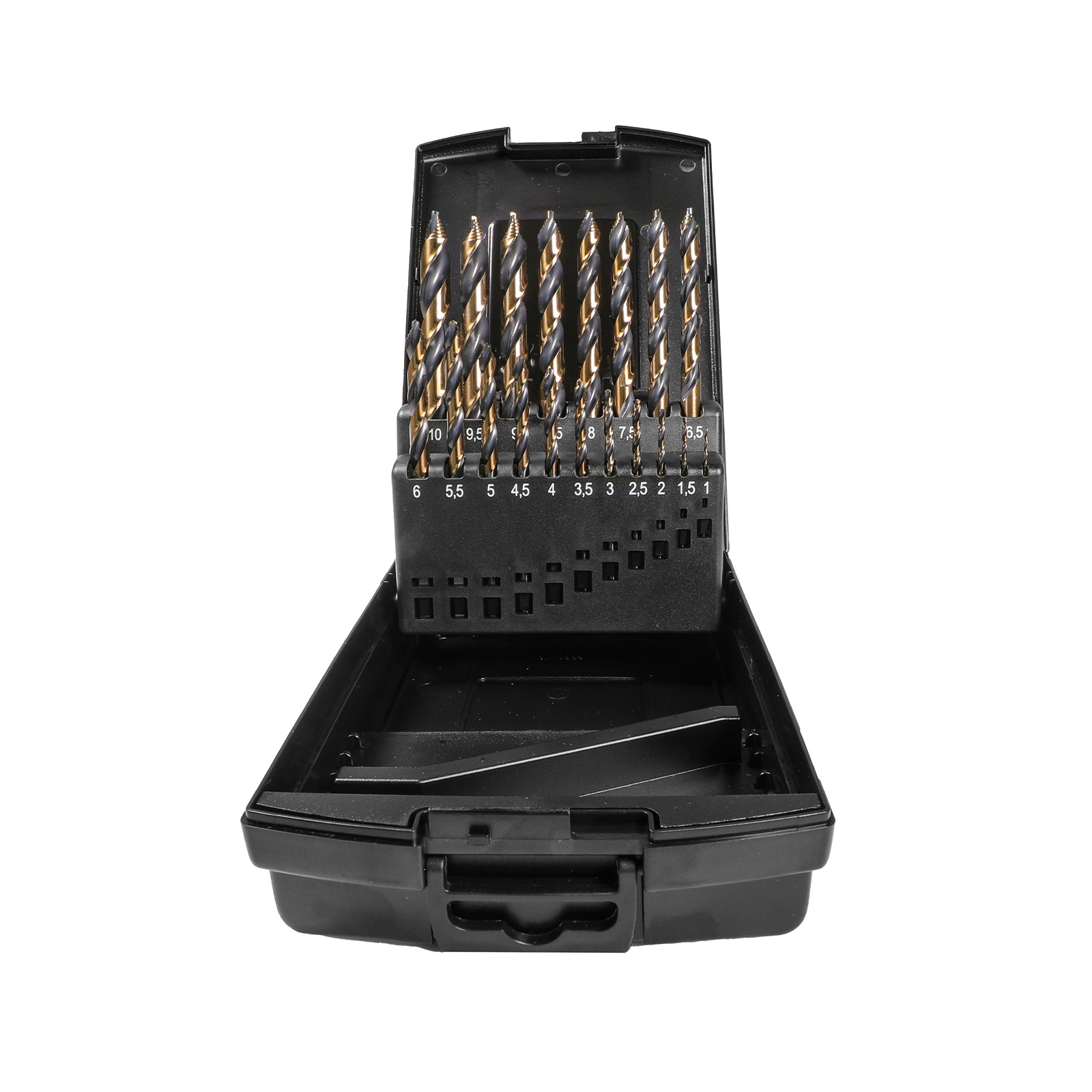 HSSE-Co 5% snabbstegsborrsats 1-13 mm 25 delar