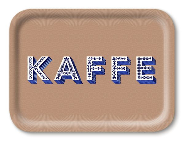 Tray Kaffe brown