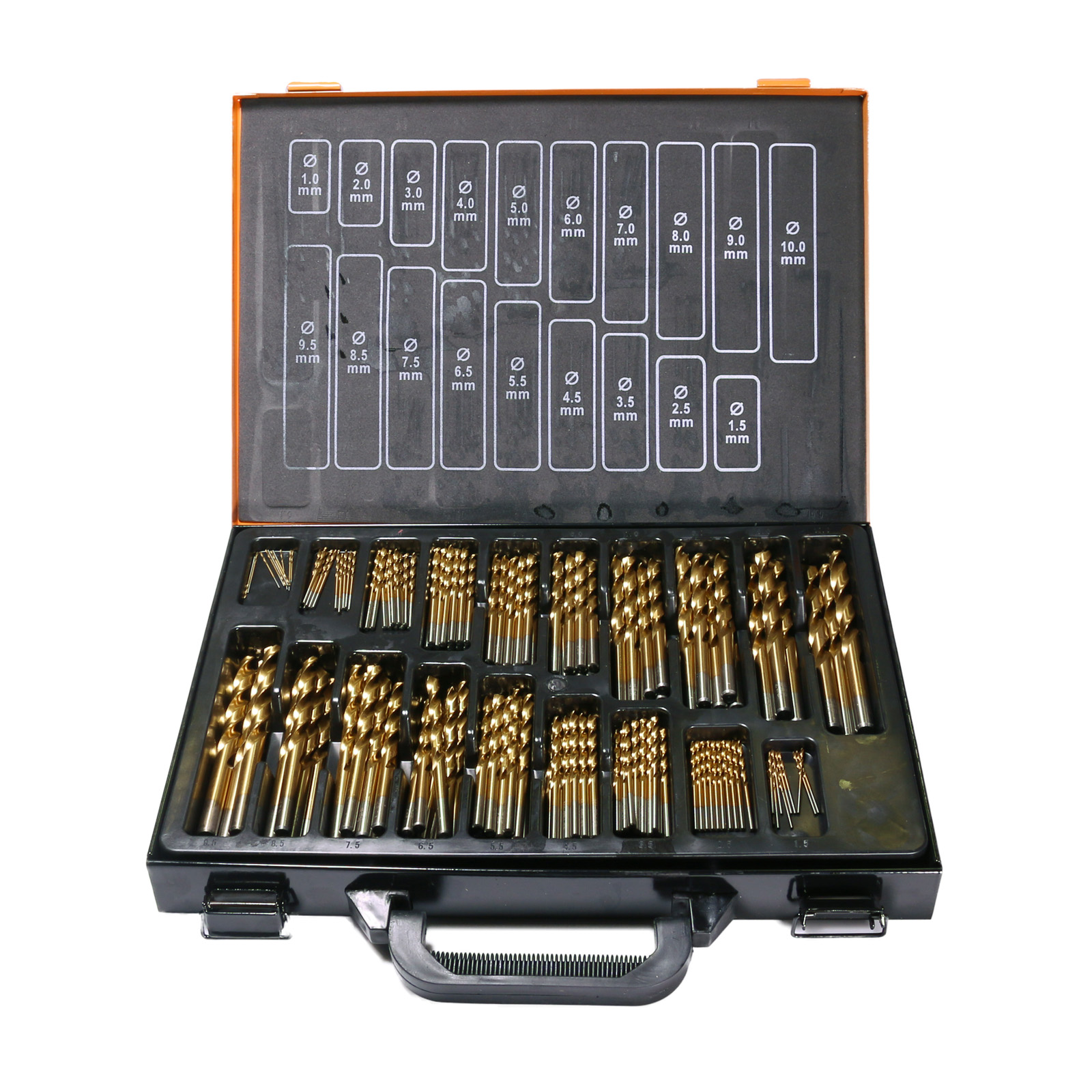 HSS-G TiN-borrsats 1–10 mm 170 st