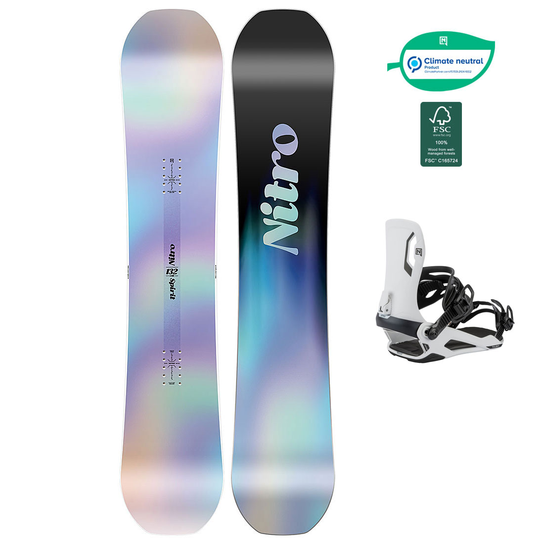 blue and white nitro snowboard The 2026 Phase x Cinelli Get ready to unleash your potential and enjoy an unforgettable ride! Nitro Snowboard Set - Spirit