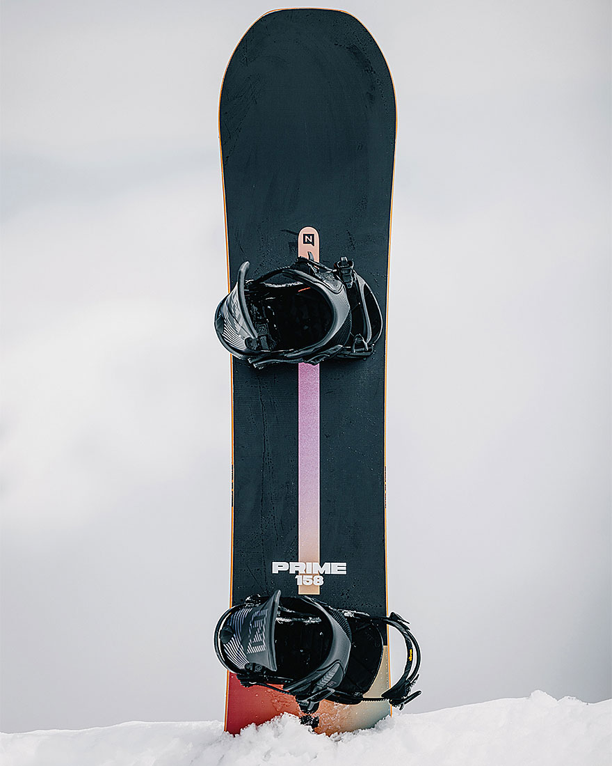 Nitro Snowboard Set - Prime Chroma Wide 156 + Talent Ultra Black L - 6