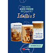 Meny Iced med Hazelnut, Caramel, Vanilla