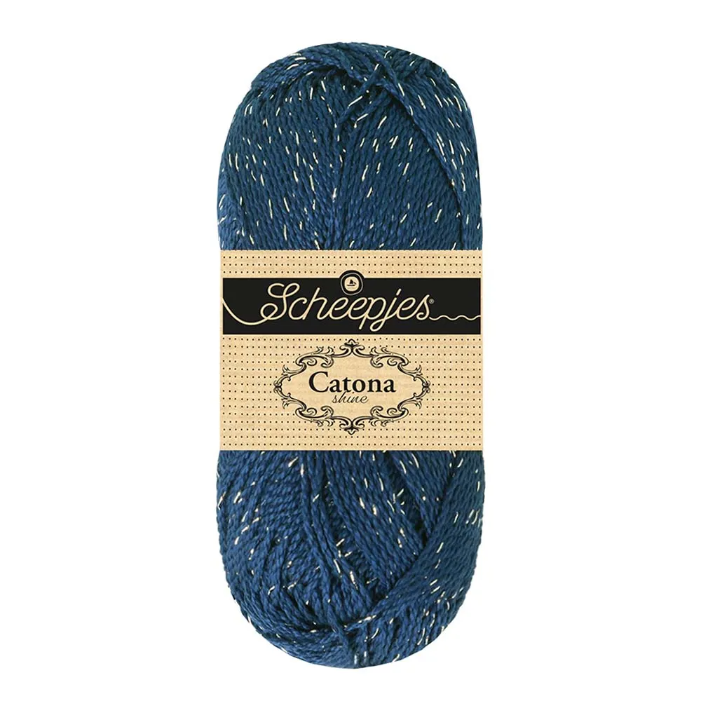 Catona Shine Midnight - Silver 527-S