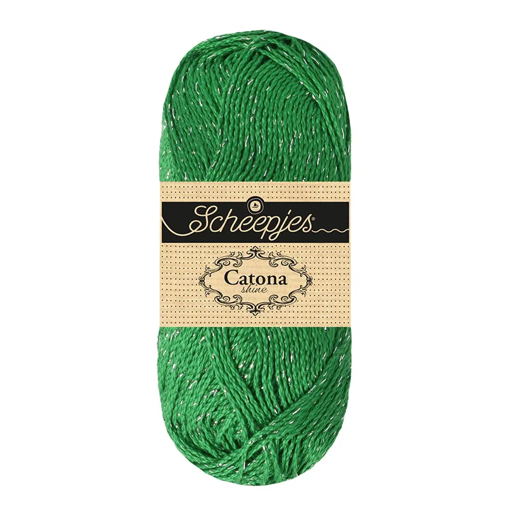 Catona Shine  Emerald - Silver 515-S