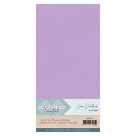 Card Deco Linen - 4K - Amethyst 10-p