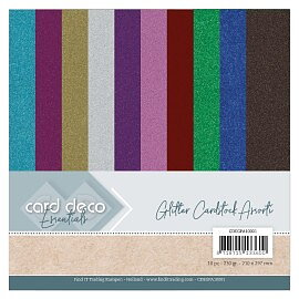 Card Deco Essentials - Glitter Cardstock A4 