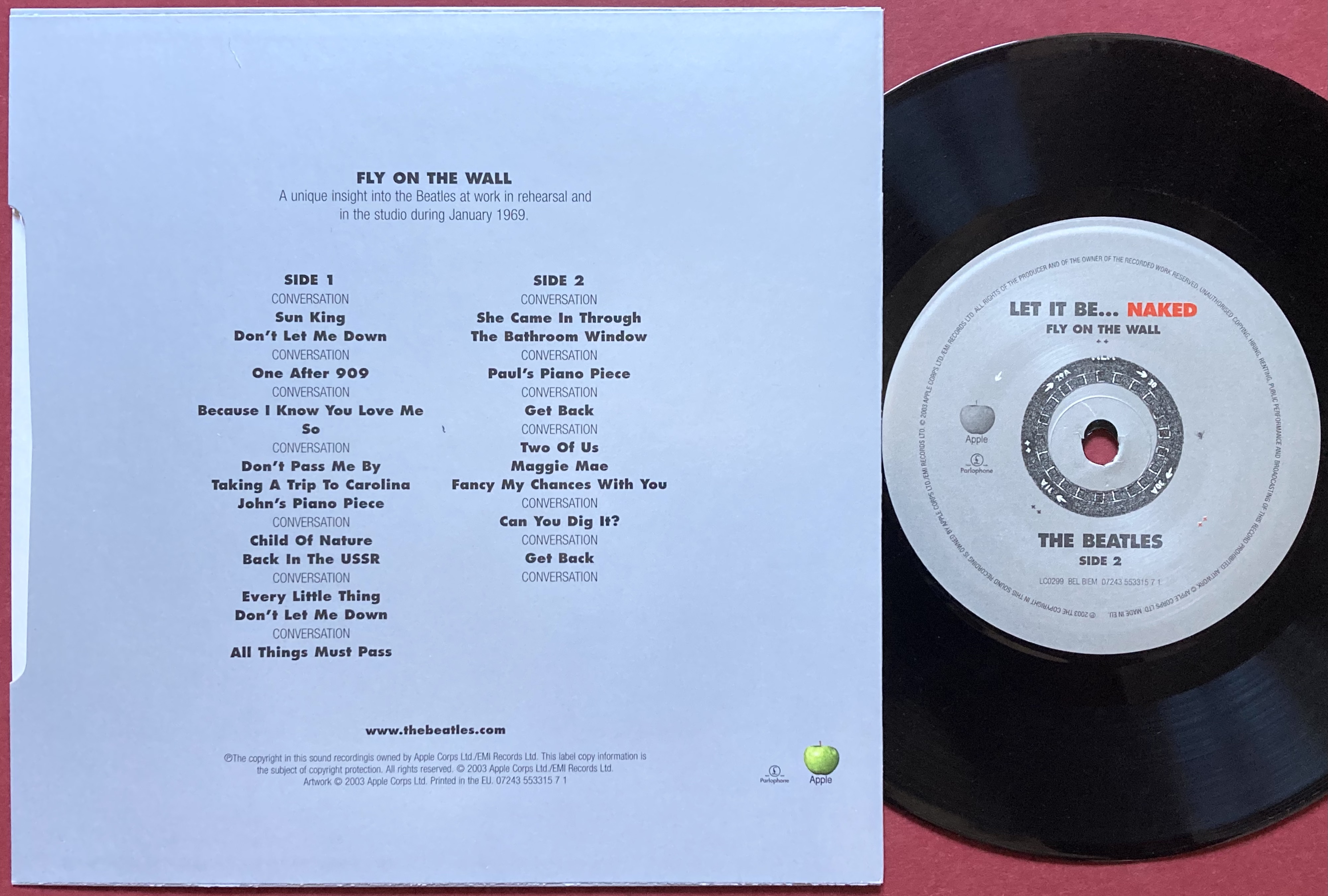 BEATLES - Let it be Naked EU-orig LP 2003 - 7