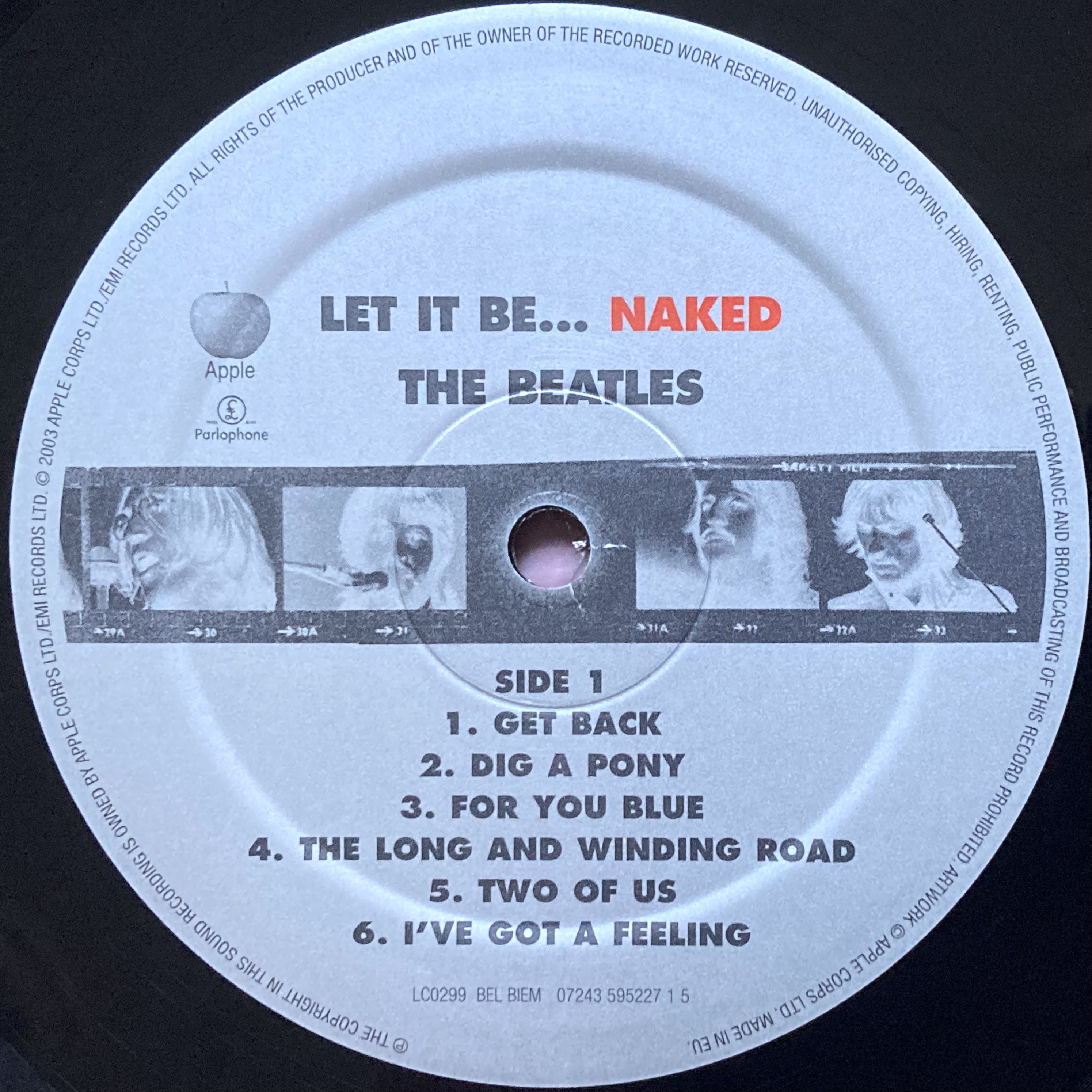 BEATLES - Let it be Naked EU-orig LP 2003 - 4