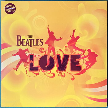 BEATLES - Love EU-orig 2LP 2007 - OÖPPNAD!