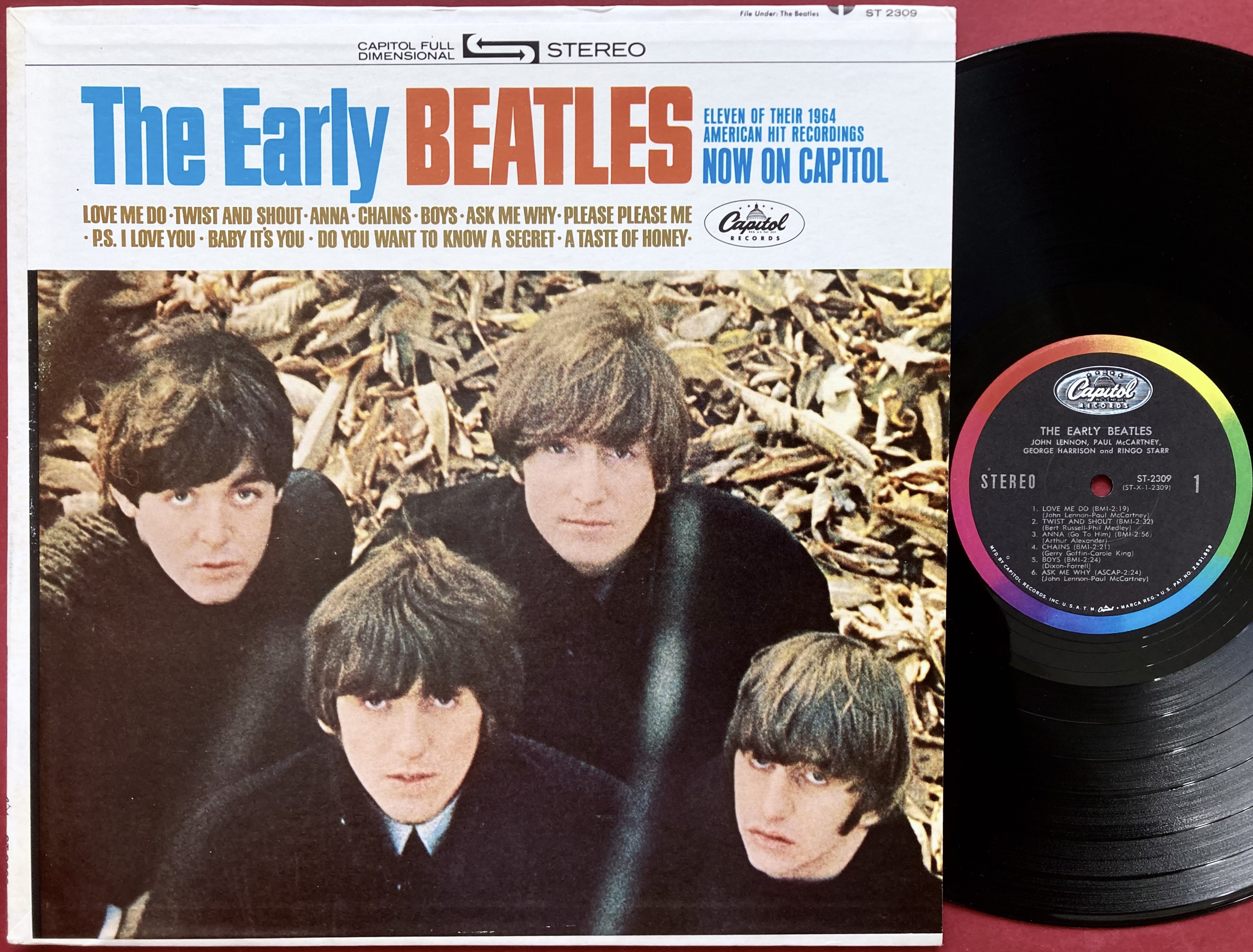 BEATLES - Early Beatles US-orig LP 1965