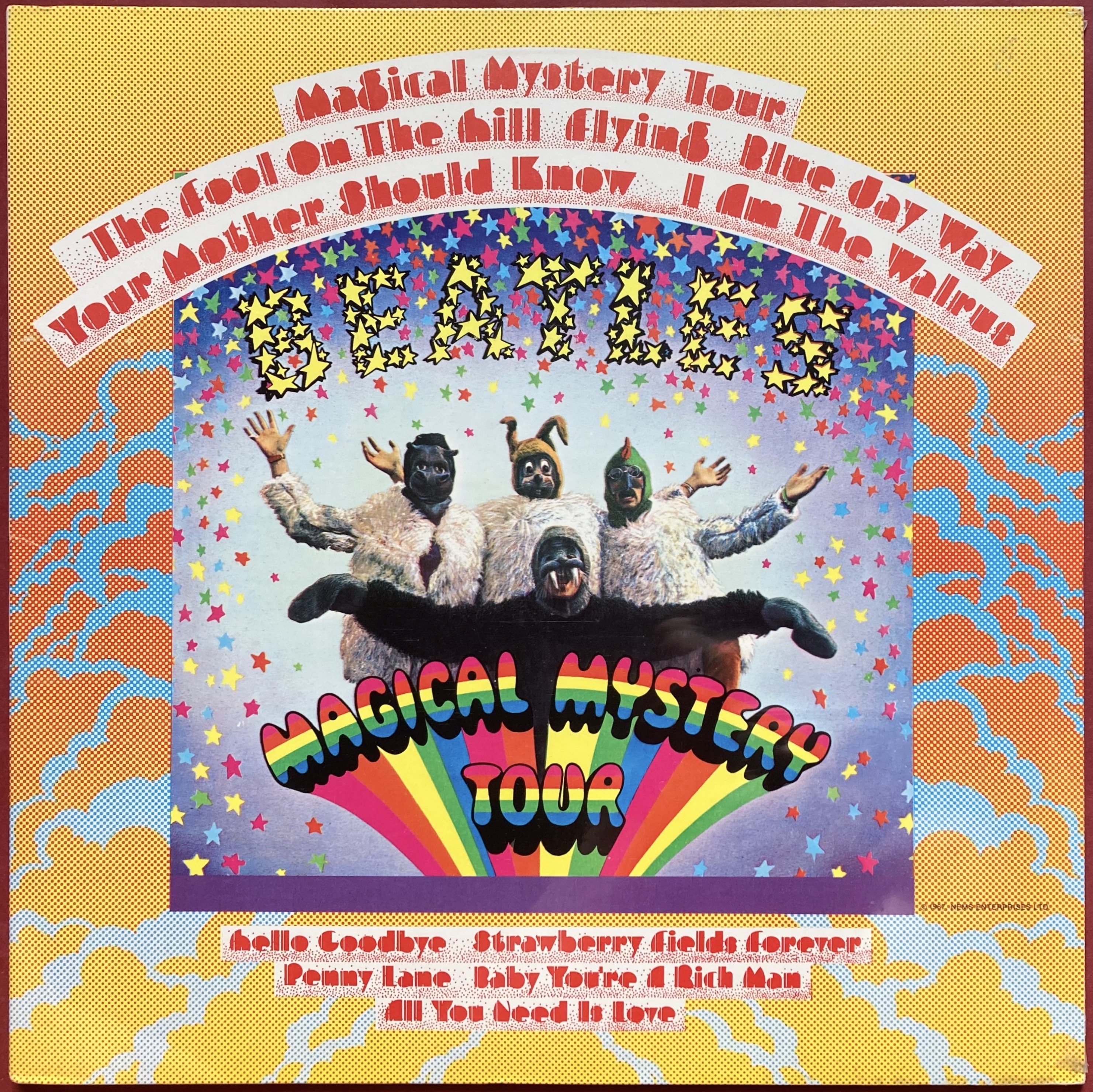 BEATLES - Magical Mystery Tour US 1970´s LP - STILL SEALED!