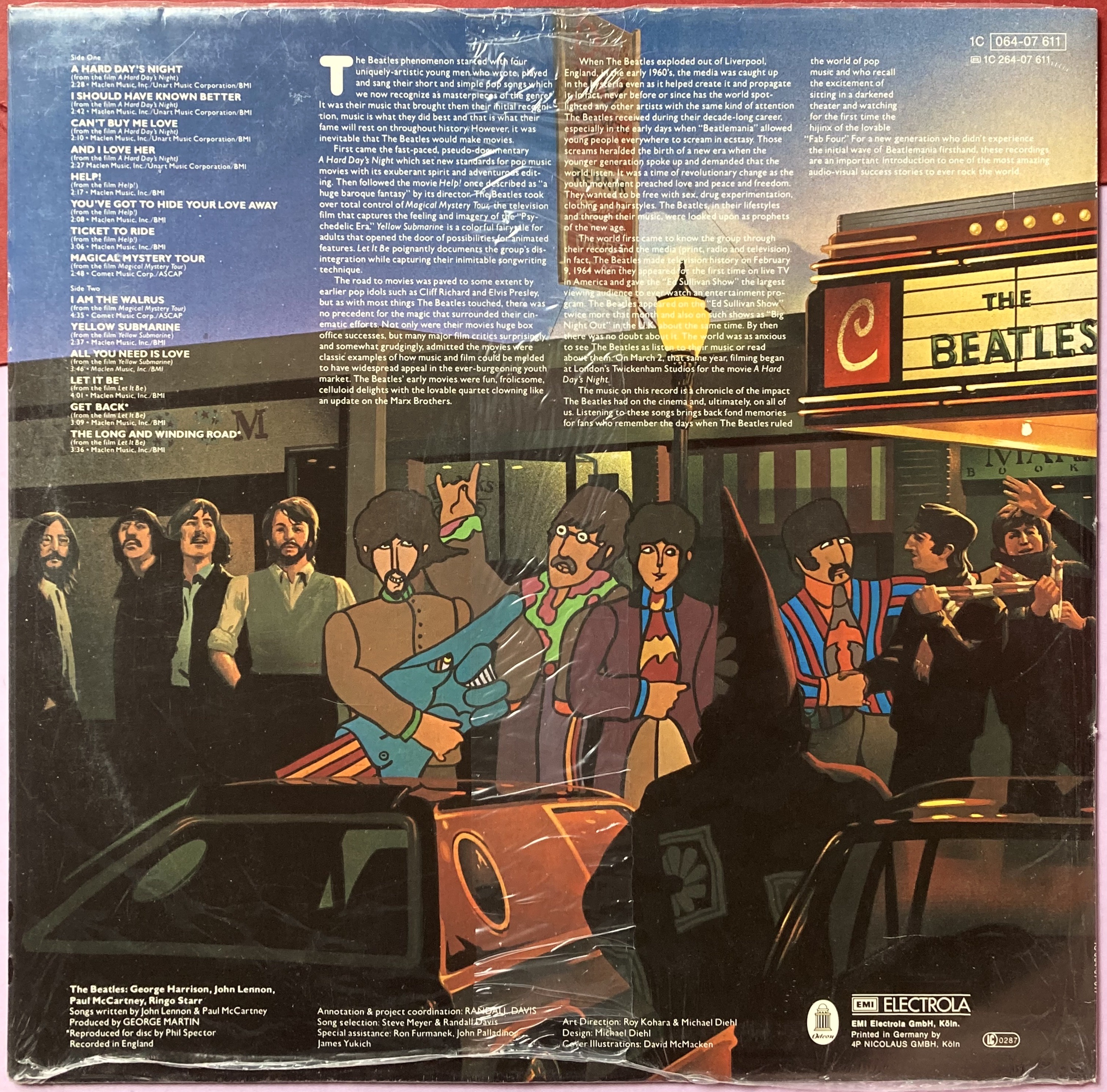 BEATLES - Reel music Ger-orig LP 1982 - Still SEALED! - 2