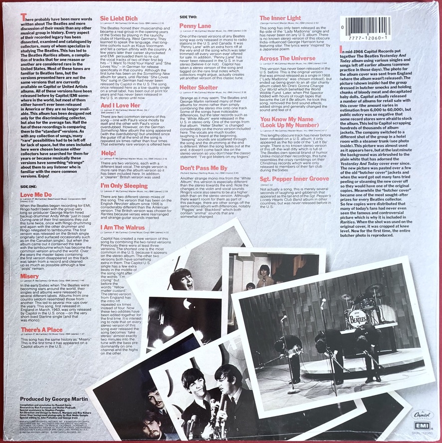BEATLES - Rarities US-orig LP 1980 - Still SEALED! - 3