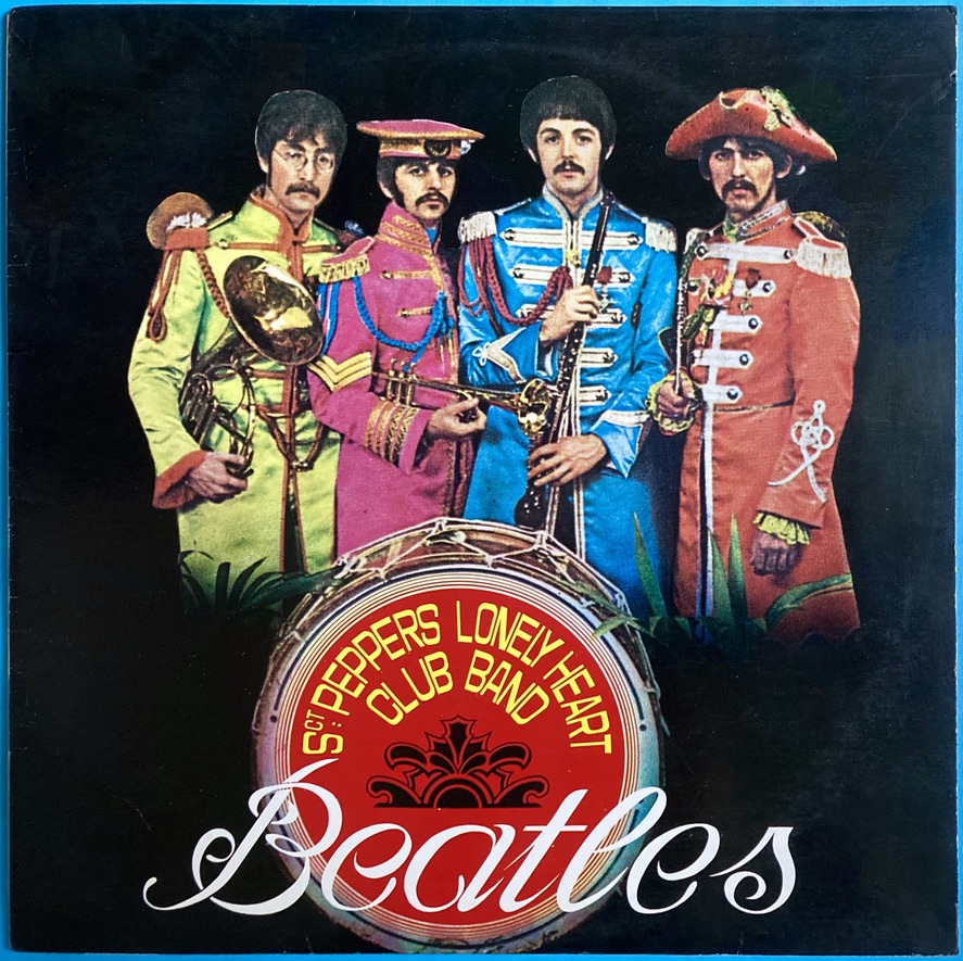 BEATLES - Sgt Peppers lonely hearts club band Korea orig LP 1977 - 2