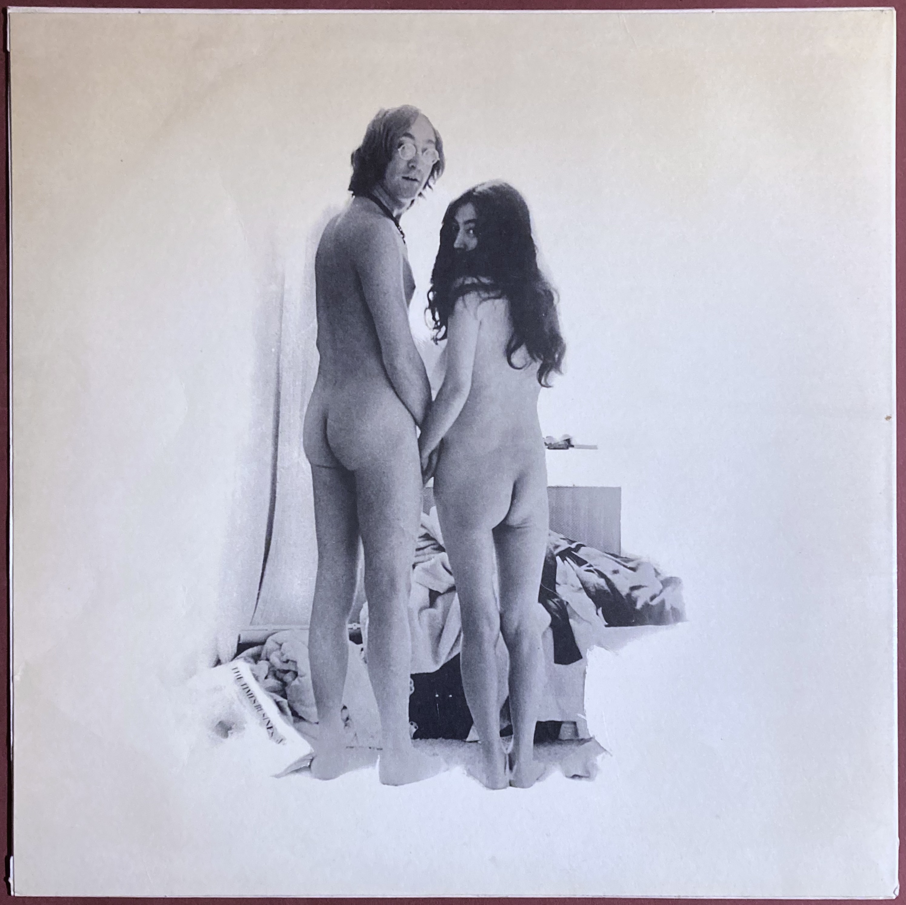 JOHN LENNON & YOKO ONO - Two virgins MONO cover UK-orig LP 1968 - 2