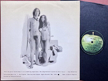 JOHN LENNON & YOKO ONO - Two virgins MONO omslag UK-orig LP 1968