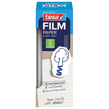 Tejp Film Papper 19mmx33m 8/fp