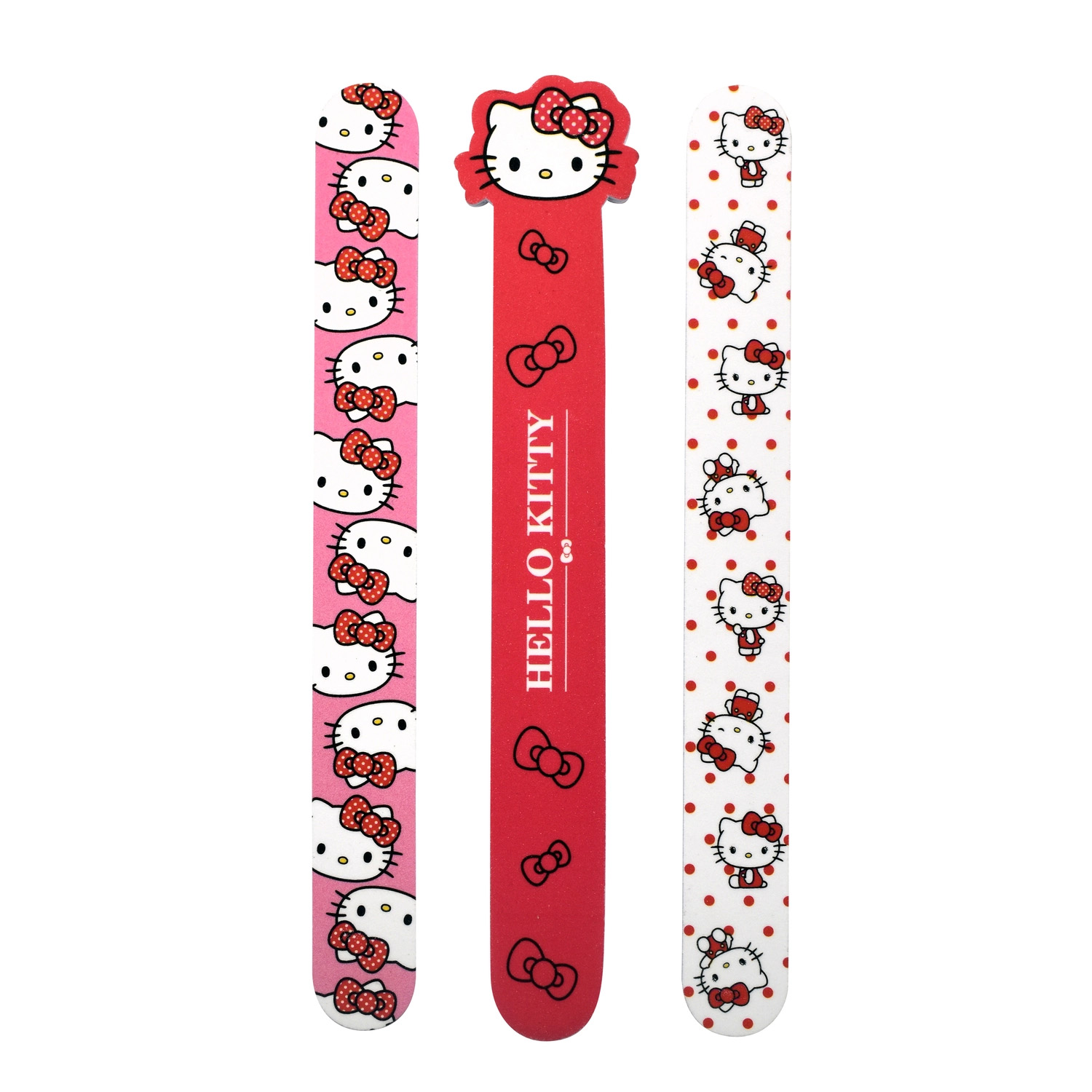 Hello Kitty Nagelfilar - Set med 3 st - 2