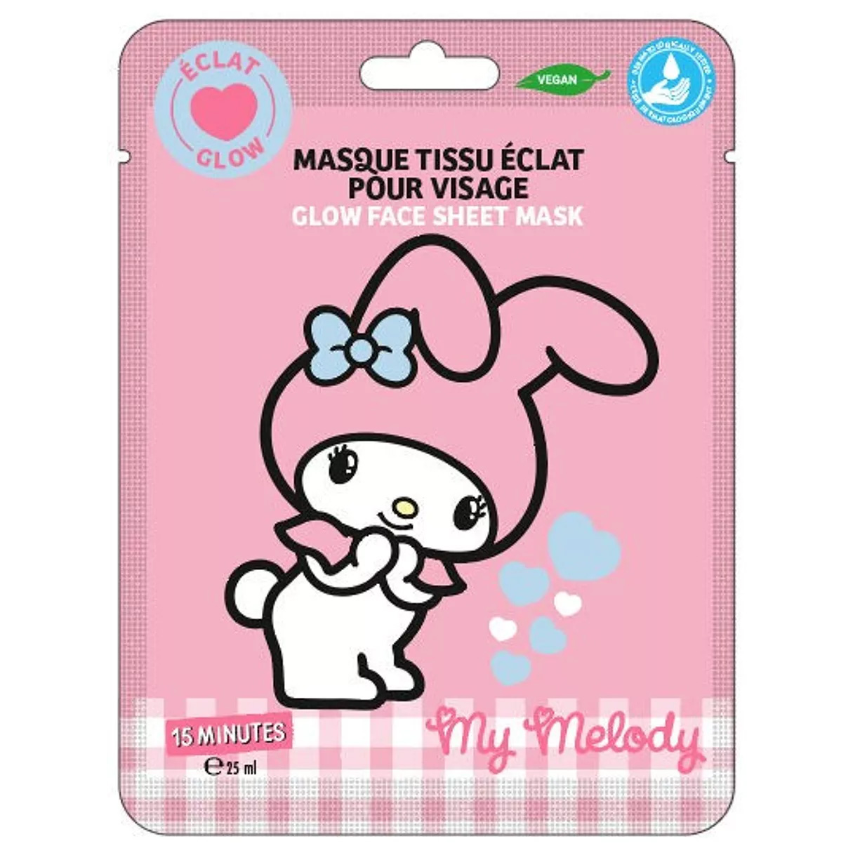 My Melody Ansiktsmask - Glow Face Mask - 3