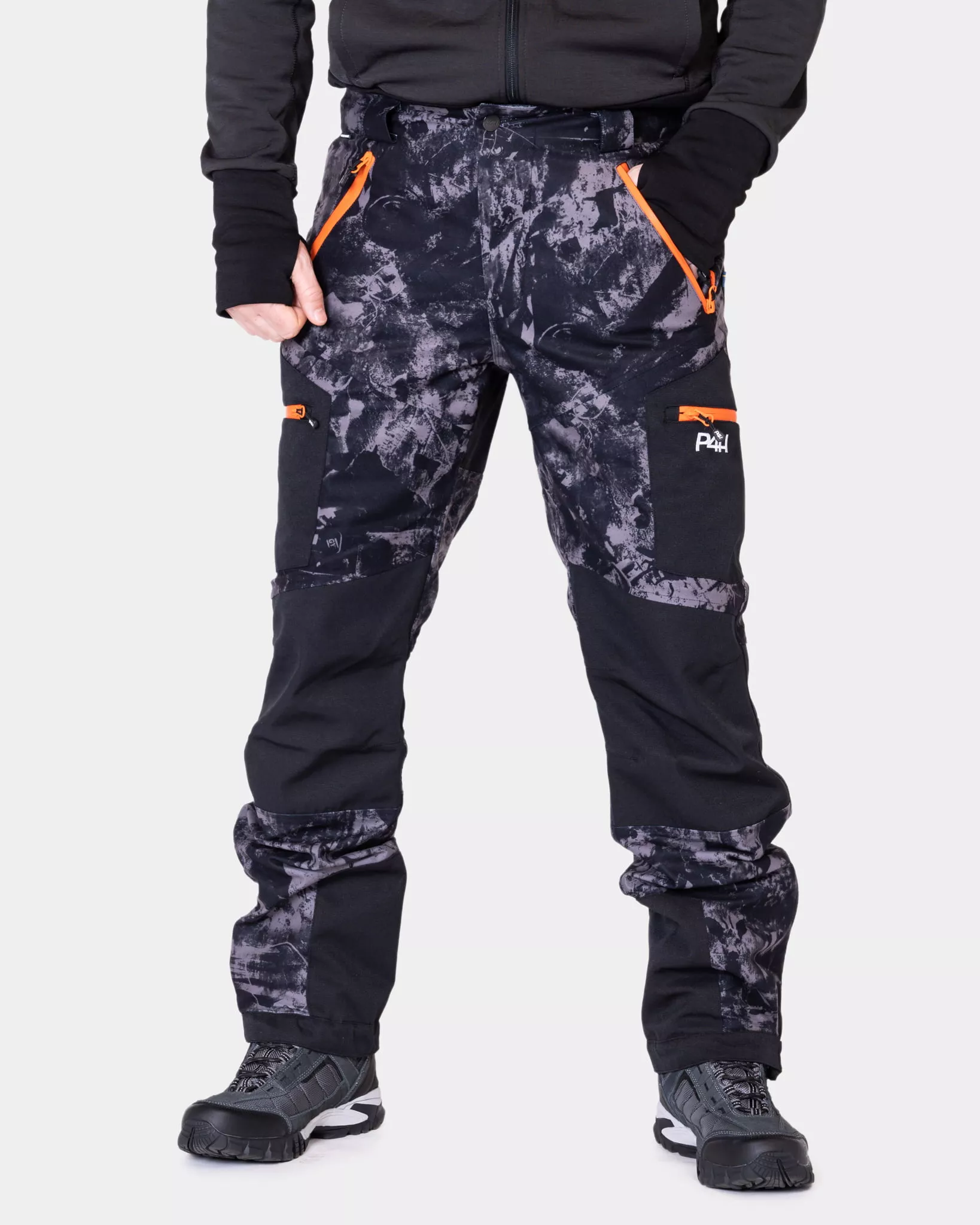 P4H Elite Black Camo jaktbyxa - 7