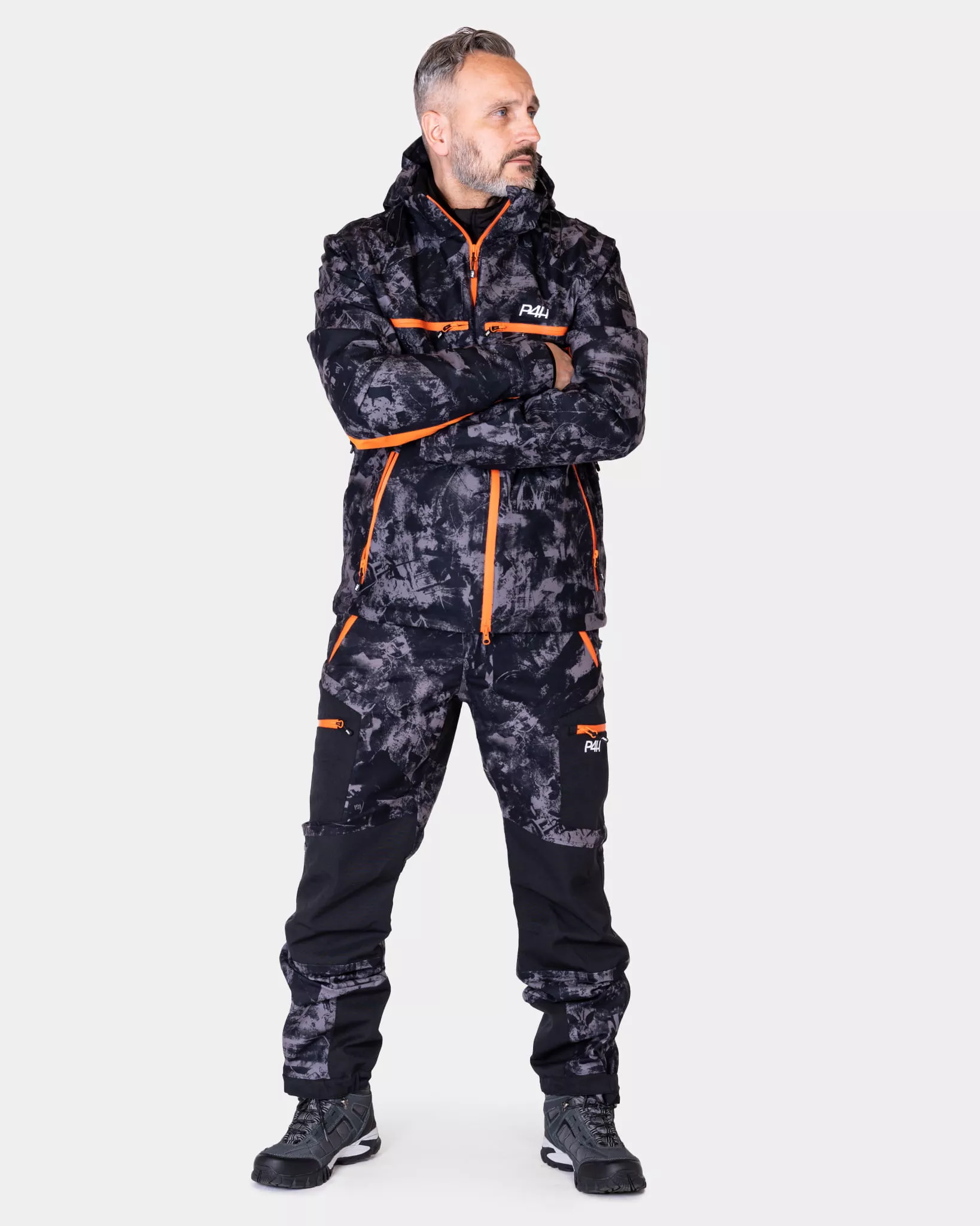 P4H Elite Black Camo jaktbyxa - 6