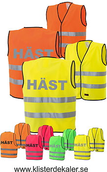 Reflexväst HÄST