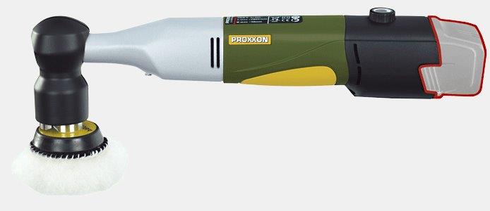 Proxxon Cordless random orbital polisher EP/A, in cardboard box, w/o accessories