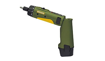 Proxxon Cordless foldable el. screwdr KS/A, incl. rapid charger + lith-ion batt.