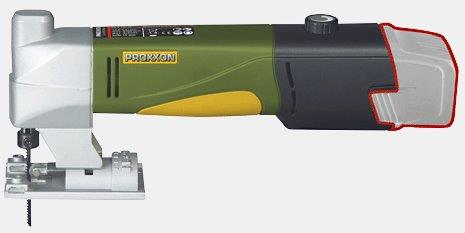 Proxxon Cordless jig saw STS/A, in cardboard box, w/o accessories